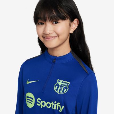 3. Bluza Nike FC Barcelona DF Academy Pro Drill Top Jr FQ2756-418