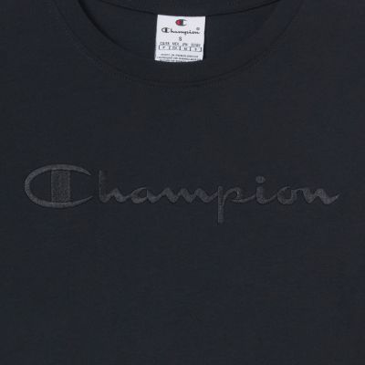 11. Koszulka damska Champion SS Tee czarna 118382 KK001