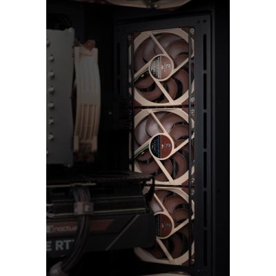 5. Noctua NF-A12X25 G2 PWM SX2-PP system chłodzenia komputerów Obudowa komputera Wentylator 12 cm Beżowy 2 szt.