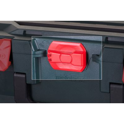 9. Szlifierka kątowa METABO W 18 LTX 150 QUICK (600404650) + walizka metaBOX 165 L Zielony, Czarny