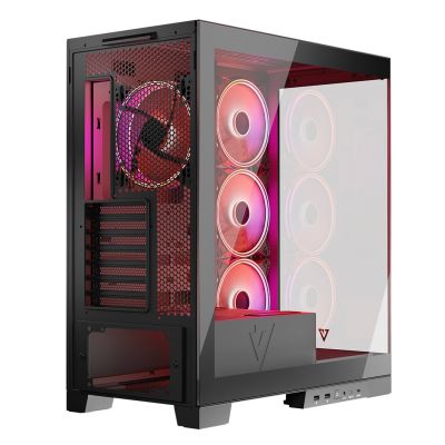 6. MODECOM OBUDOWA VOLCANO SPACE APEX ARGB MIDI CZARNA