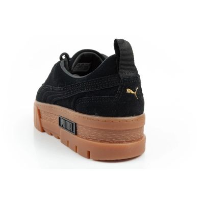 5. Puma Mayze buty damskie sportowe Sneakersy platforma czarne modne skóra