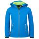 Kurtka narciarska dziecięca TrollKids Kids Trollfjord Jacket medium blue/green wodoodporna niebieska (161-106)