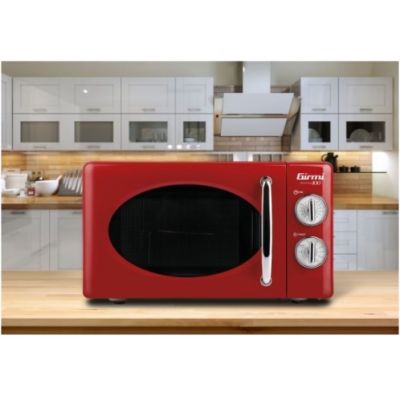 3. Kuchenka mikrofalowa 20l Girmi FM2102 red