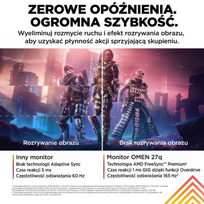 26. MONITOR HP LED, QHD 27" OMEN 27q (780H4E9) 165Hz