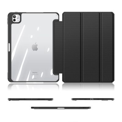 7. Etui Dux Ducis Toby z klapką i podstawką na iPad Pro 11" 2024 / 2025 - czarne