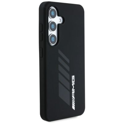4. Etui AMG Oversize Rhombs MagSafe na Samsung Galaxy S25 - czarne