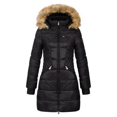 PARKA damska Geographical Norway ABEILLE BLACK DISTRI LADY 2601-9 DBC BLACK (WY4579F/GN-NOIR)