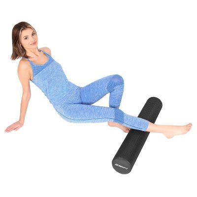 13. WAŁEK ROLLER FITNESS JOGA EVA 15x60CM Z WYPUSTKAMI ENERO FIT