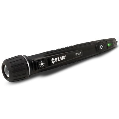FLIR VP52-2 Tester di tensione senza contatto CAT IV 1000 V LED, Vibrazione, Acustico Kieszeń Czarny