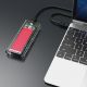 5. Kieszeń dyskowa Orico TCM2-C3 M.2 NVME na USB-C 10Gb/s - czerwona