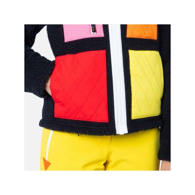 4. Bluza Rossignol W On Air Fleece Jkt niebieski