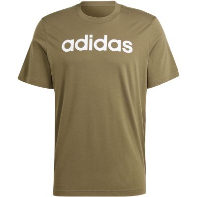 8. Koszulka adidas Essentials Single Jersey Linear Embroidered Logo Tee M IC9280