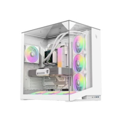 15. GameMax NEX C56 VC WH zabezpieczenia & uchwyty komputerów Midi Tower Biały