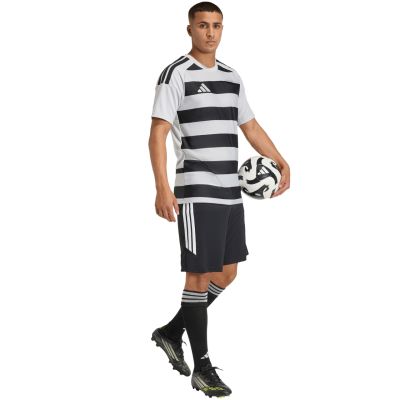 8. Koszulka męska adidas Hooped 26 Jersey szaro-czarna KF3396