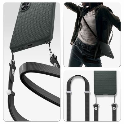 24. Etui Spigen Liquid Air Mag MagSafe na Samsung Galaxy S26+ - zielone