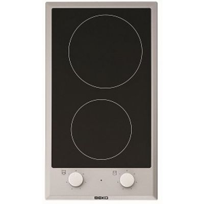 Płyta ceramiczna Beko HDCC 32200 X (2 pola grzejne; kolor inox)