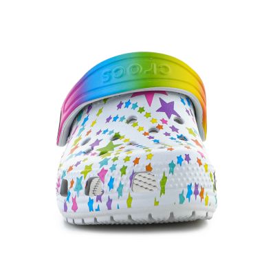 2. KLAPKI CROCS CLASSIC DISCO DANCE PARTY CLOG T SHIMMER/MULTI 208096-0ZT