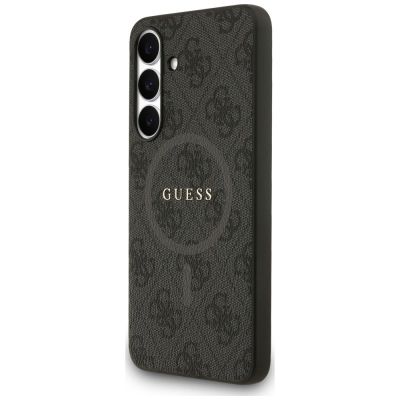 3. Etui Guess 4G Ring Classic Logo MagSafe na Samsung Galaxy S25 FE - czarne