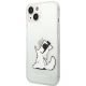 2. Etui Karl Lagerfeld Choupette Fun na iPhone 14 Plus - przezroczyste