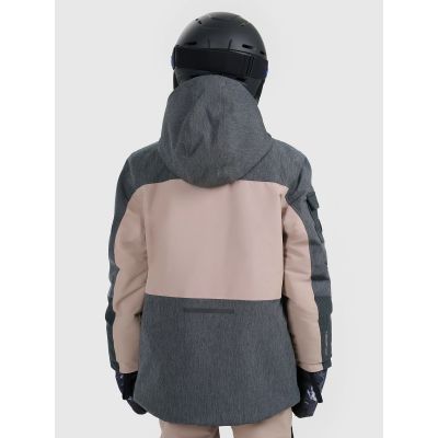 2. Kurtka snowboardowa membrana 10000 dziecięca 4F 4FJRAW25TTJAU1039-82S