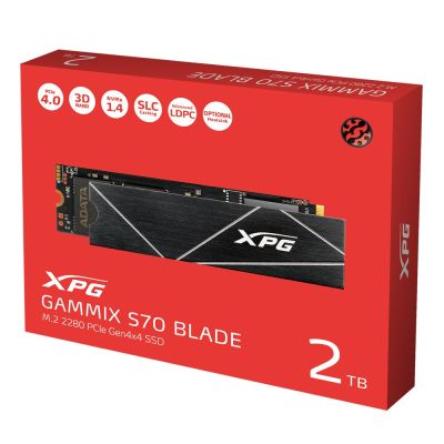6. Dysk SSD ADATA XPG GAMMIX S70 BLADE 2TB M.2 2280 PCIe Gen3x4