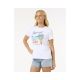 3. Koszulka RIP CURL Crystal Standard Tee biały