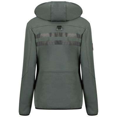 3. Kurtka softshell Geographical Norway (WU8088F/GN D.GREY/BLACK)