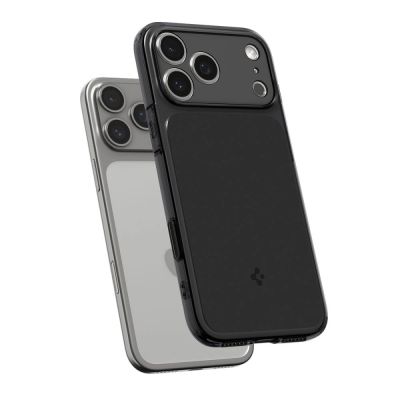 5. Etui Spigen Ultra Hybrid "T" MagSafe na iPhone 17 Pro - czarny mat