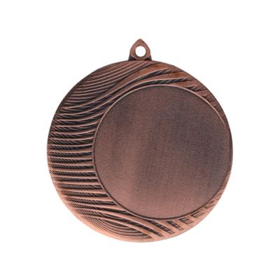 10. Medal brązowy ogólny z miejscem na emblemat 50 mm - medal stalowy