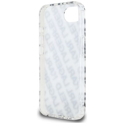 7. Etui Karl Lagerfeld IML Repeat Logo na iPhone 16e - złote