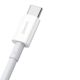 4. Baseus Superior kabel USB - USB Typ C 66 W 6A 1 m Biały (CATYS-02)