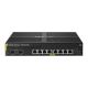 2. HPE Aruba Networking CX 6000 8p 10M/100M/1G Class4 PoE 2p SFP 1G 67W Switch Zarządzany L2 Gigabit Ethernet (10/100/1000) Obsługa PoE 1U Czarny