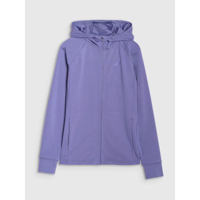6. Bluza damska treningowa regular szybkoschnąca 4F 4FRSS25TFSWF467-32S