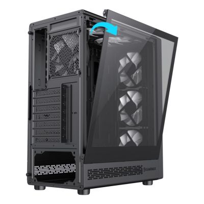6. GameMax Storm 2 AB Midi Tower Czarny