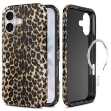 Etui Tech-Protect Lamano MagSafe na iPhone 17 - brązowo-beżowe