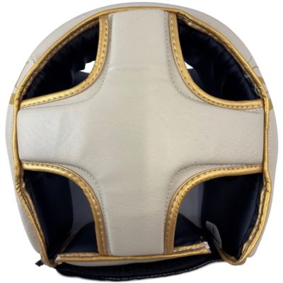 7. Kask bokserski MASTERS KTOP-PU-MATT beżowy