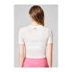 8. Koszulka CASALL Delight Short Wrap Tee biały