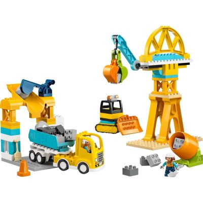 3. LEGO DUPLO TOWN 3w1 10476 Plac budowy i pojazdy