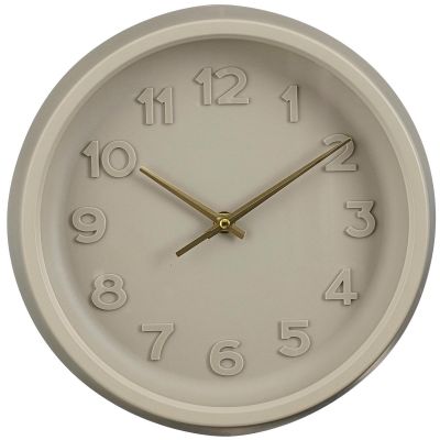 ZEGAR ŚCIENNY TING SZARY ŚR. 27CM MICA