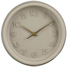 ZEGAR ŚCIENNY TING SZARY ŚR. 27CM MICA