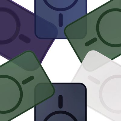 59. Etui 3mk Smoke MagCase na iPhone 17 Pro Max - fioletowe-półprzezroczyste