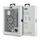 7. Etui Karl Lagerfeld IML Crossbody Monogram Karl & Choupette Head MagSafe na iPhone 15 / 14 / 13 - czarne