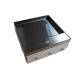 2. Box podłogowy 12M - puszka podłogowa 12-modułowa do montażu gniazd standardu 22,5x45 mm (45x45 mm), montaż kątowy