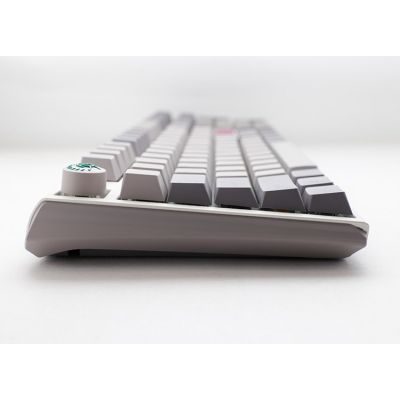 2. Ducky One 3 TKL Mist Grey klawiatura Gaming USB US English Szary