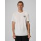 T-shirt relaxed z nadrukiem męski 4F 4FRSS26TTSHM4296-11S