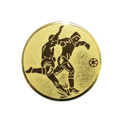 2. Wklejka aluminiowa złota - piłka nożna