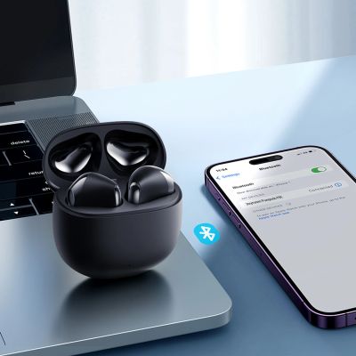 11. Słuchawki bezprzewodowe Joyroom JR-FB1 Funpods Bluetooth 6.0 douszne TWS z funkcjami AI - czarne