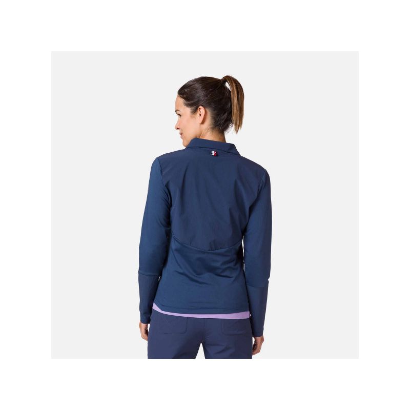 2. Bluza Rossignol W Skpr 1/2 Zip Sweat granatowy