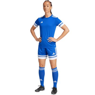7. Spodenki damskie adidas Squadra 25 niebieskie JJ0015